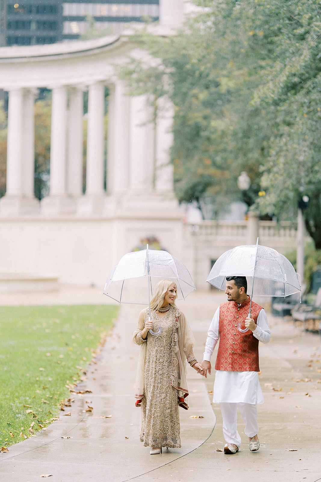 Pakistani Engagement Session Downtown Chicago | Chernogorov Photography Destination Wedding Photographers