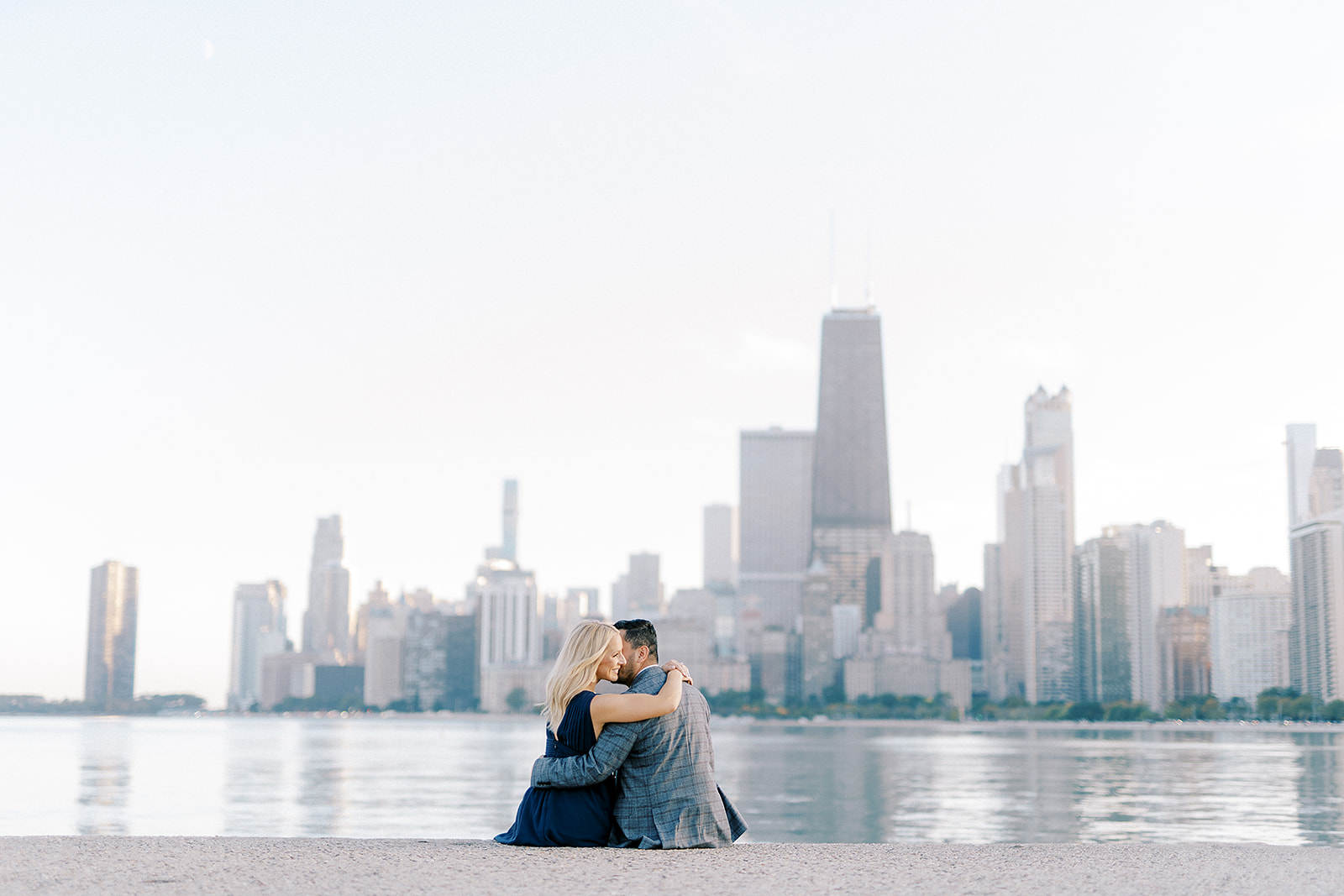 North Avenue Beach Engagement Session Downtown Chicago | Chernogorov Photography Destination Wedding Photographers