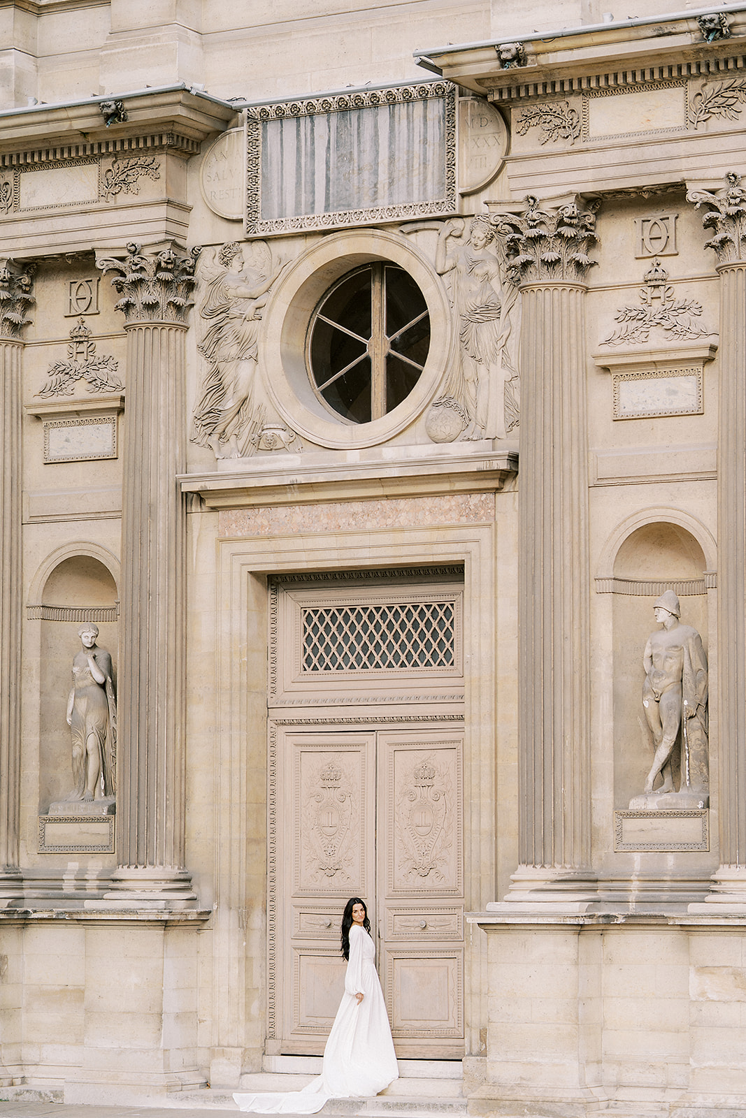 The best Louvre Museum Paris Engagement session | Chernogorov Photography Destination Wedding Photographers