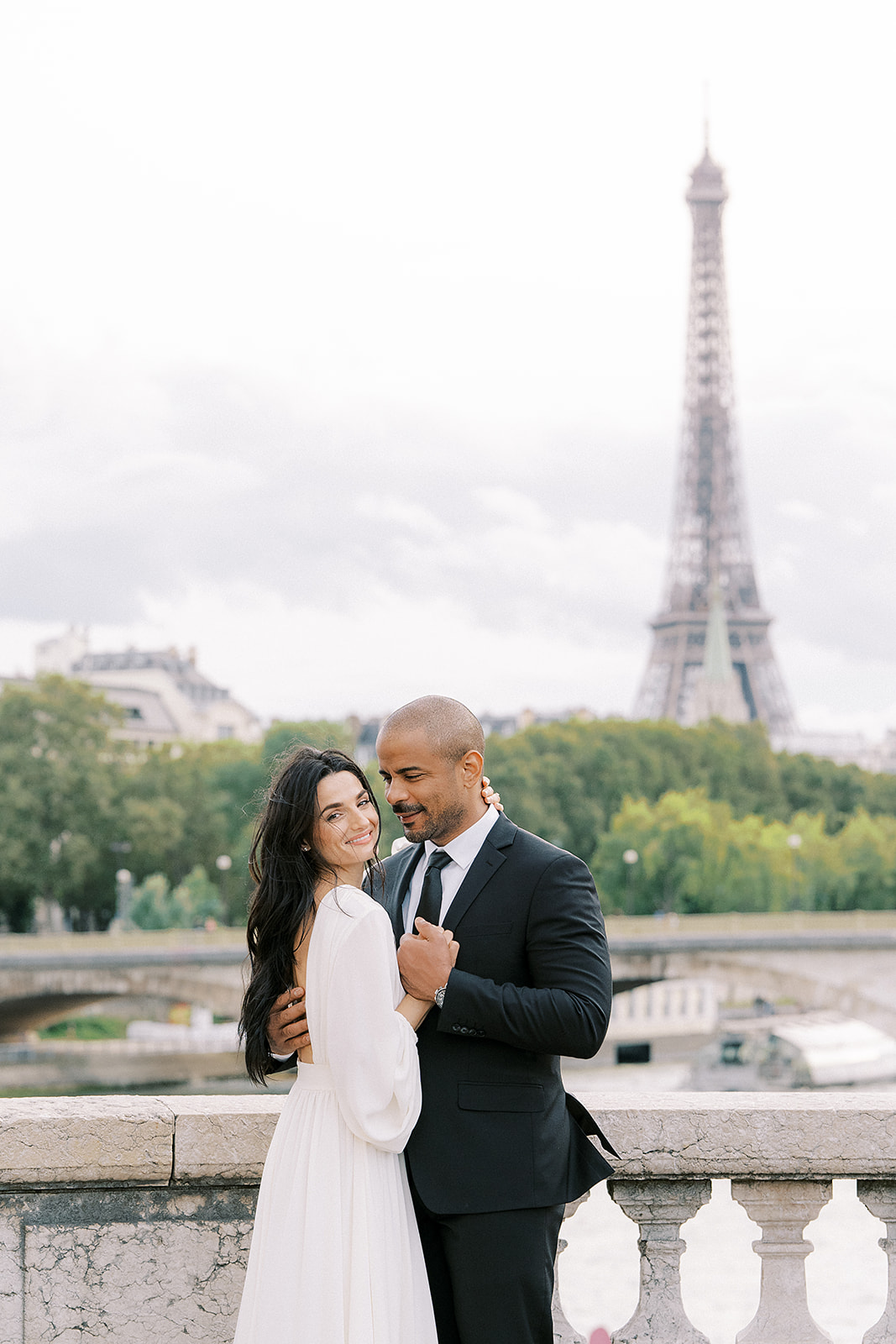 Eiffel tower Paris engagement session | Chernogorov Photography Destination Wedding Photographers