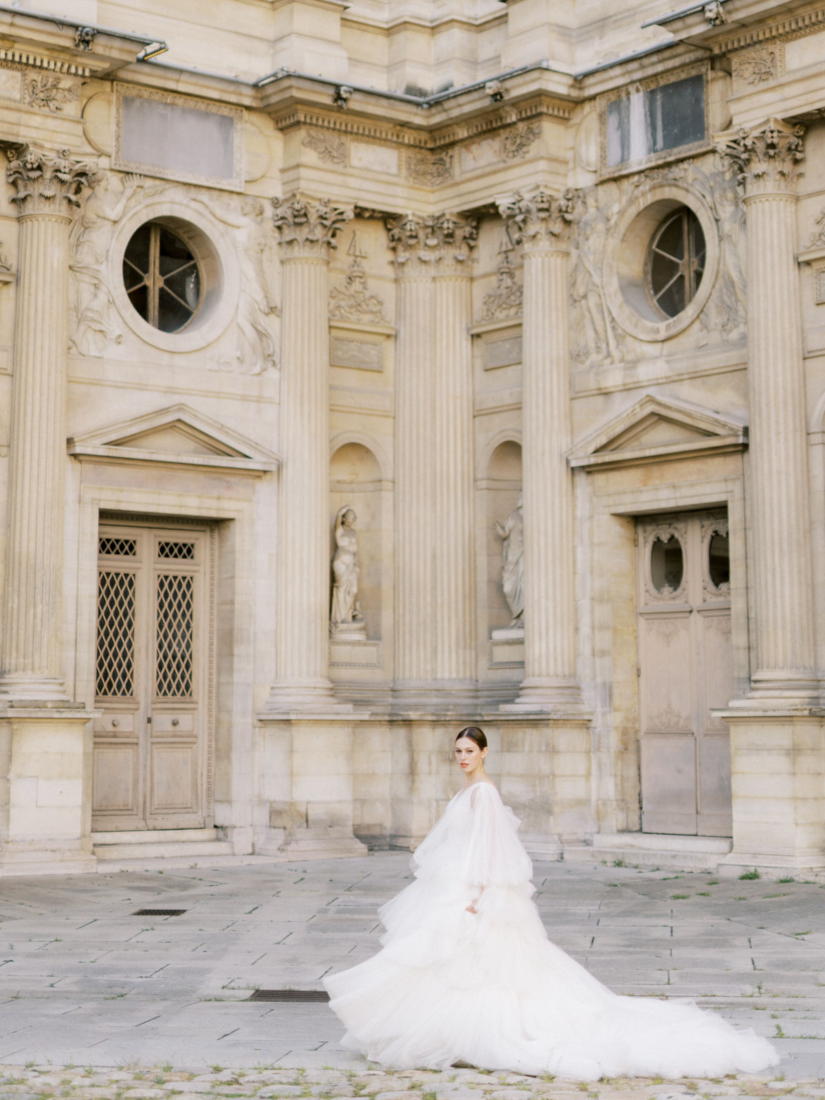 The Louvre Paris Wedding Photos | Chernogorov Photography Destination Wedding Photographers