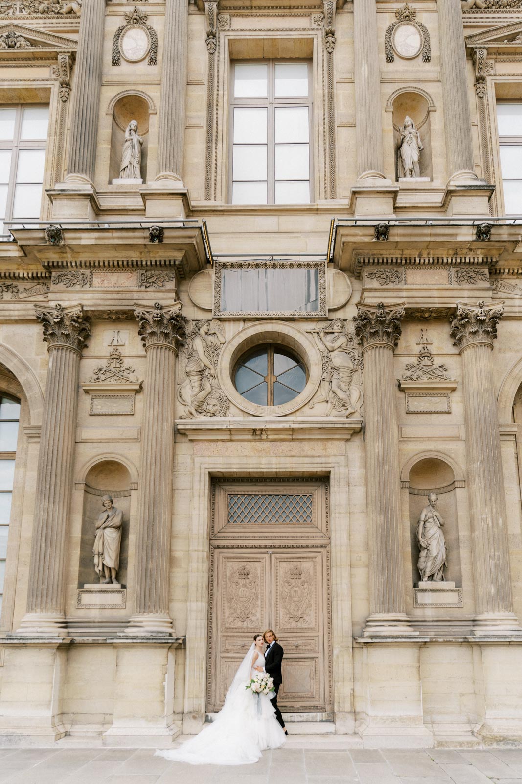 The Louvre Paris Wedding Photos | Chernogorov Photography Destination Wedding Photographers