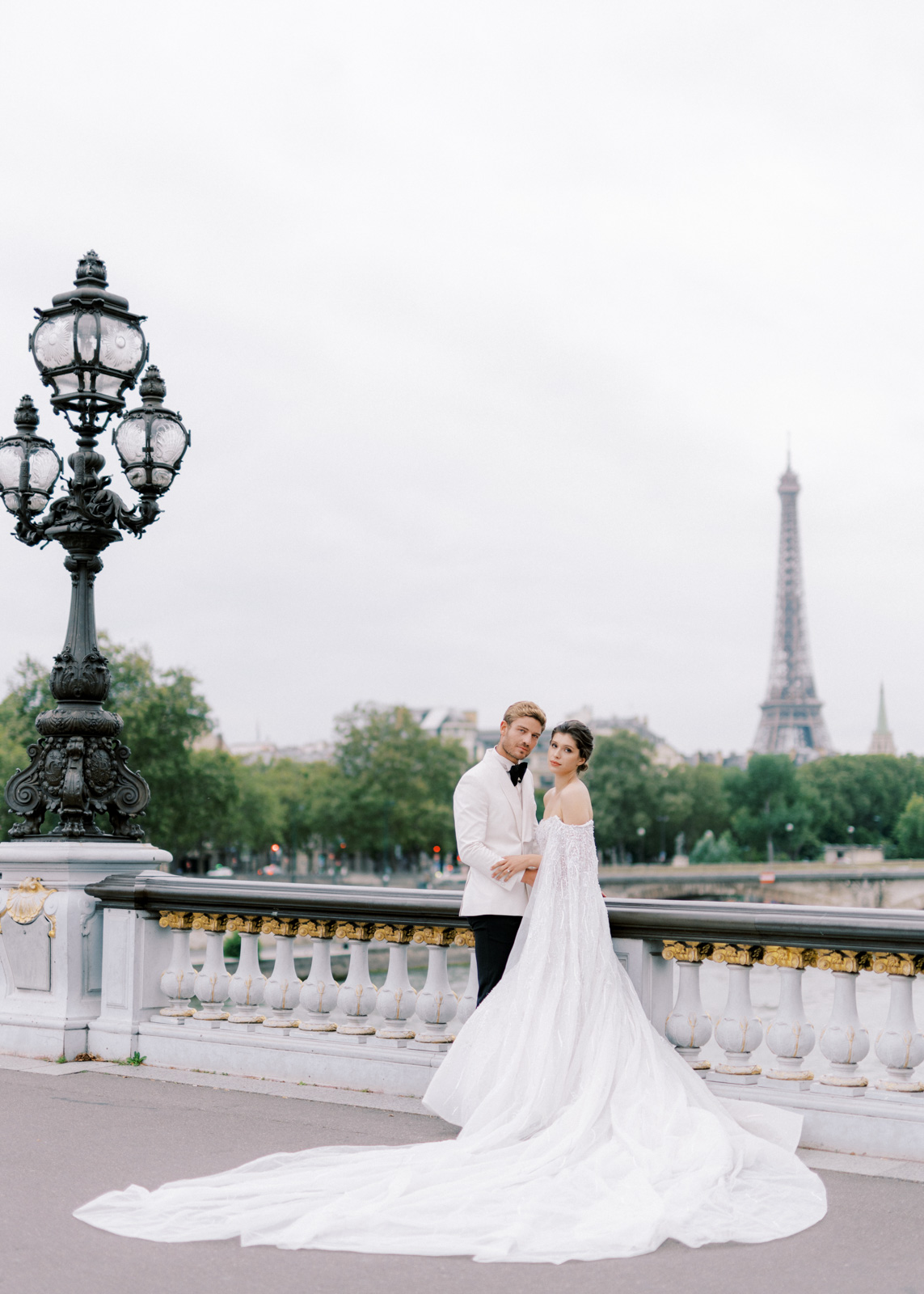 Film Wedding Photos in Paris | Chernogorov Photography Destination Wedding Photographers